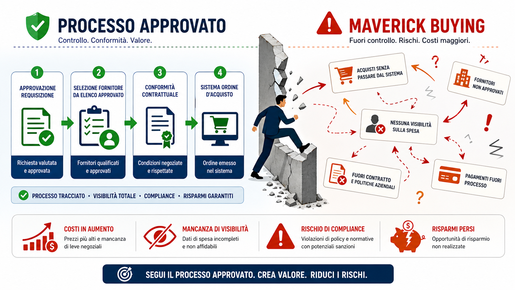 Maverick buying: come fermare gli acquisti fuori controllo
